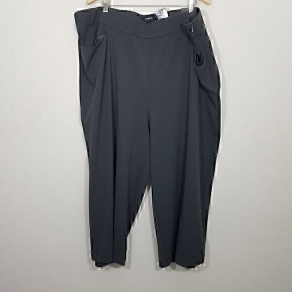 NWT Torrid We Swear By The Fit Super Stretch Pants Cropped Plus Size 26